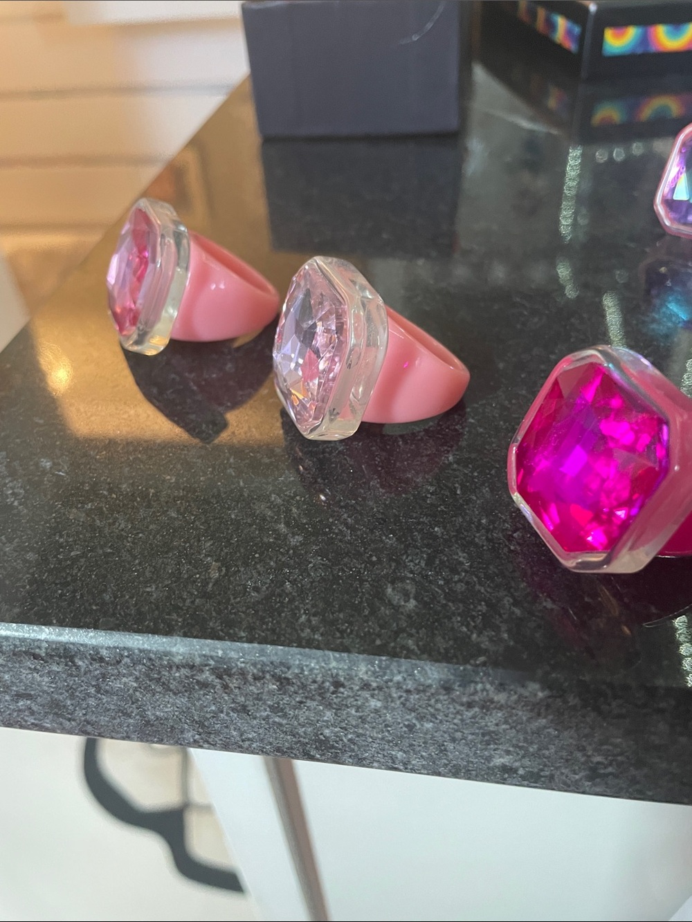 Source Unknown Multicolor Gemstone Rings - Picture 15 of 17
